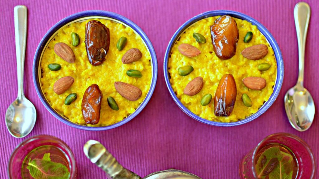 Saffron Rice Pudding