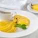Saffron Poached Pears With Greek Yogurt