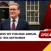 UK Pensioners Set For £550 Annual Rise This September
