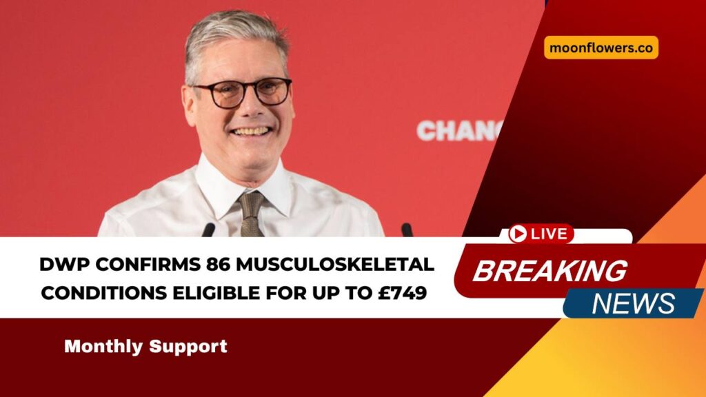 DWP Confirms 86 Musculoskeletal Conditions Eligible for Up to £749 Monthly Support