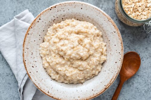 Morning Oatmeal With Saffron