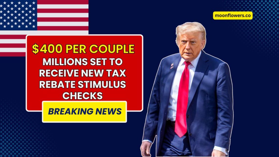 $400 Per Couple Millions Set to Receive New Tax Rebate Stimulus Checks