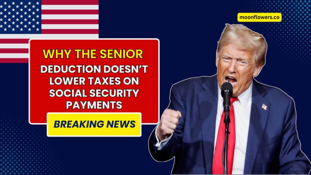 Why the Senior Deduction Doesn’t Lower Taxes on Social Security Payments