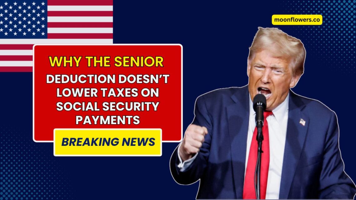 Why the Senior Deduction Doesn’t Lower Taxes on Social Security Payments
