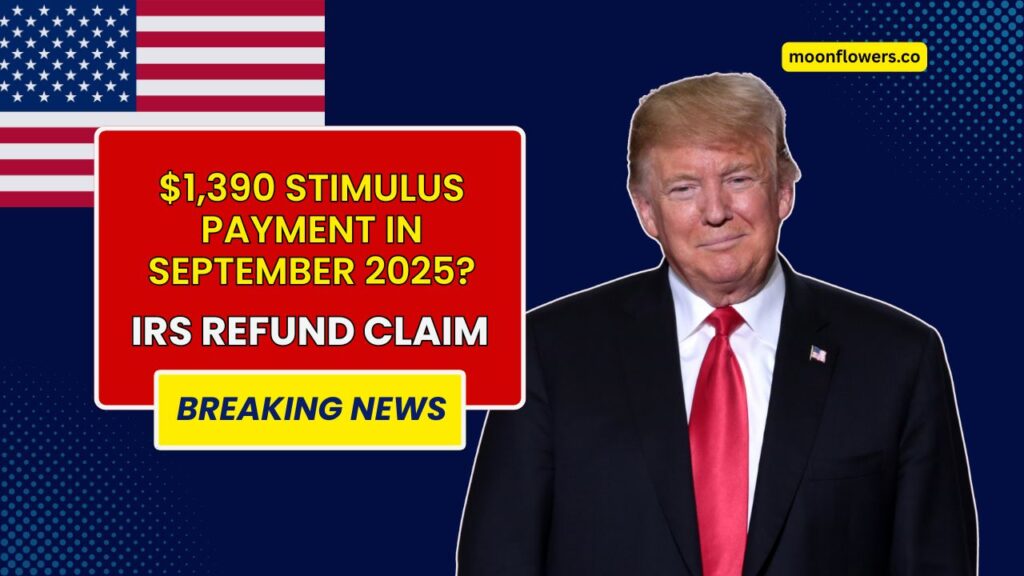 $1,390 Stimulus Payment in September 2025? Everything You Need to Know About the IRS Refund Claim