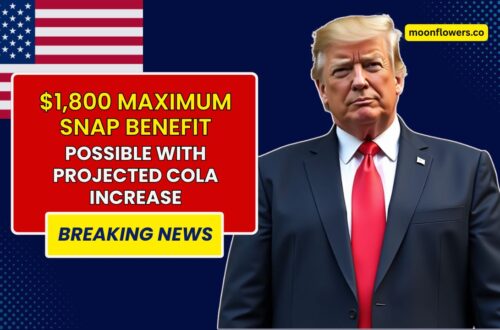 $1,800 Maximum SNAP Benefit Possible with Projected COLA Increase