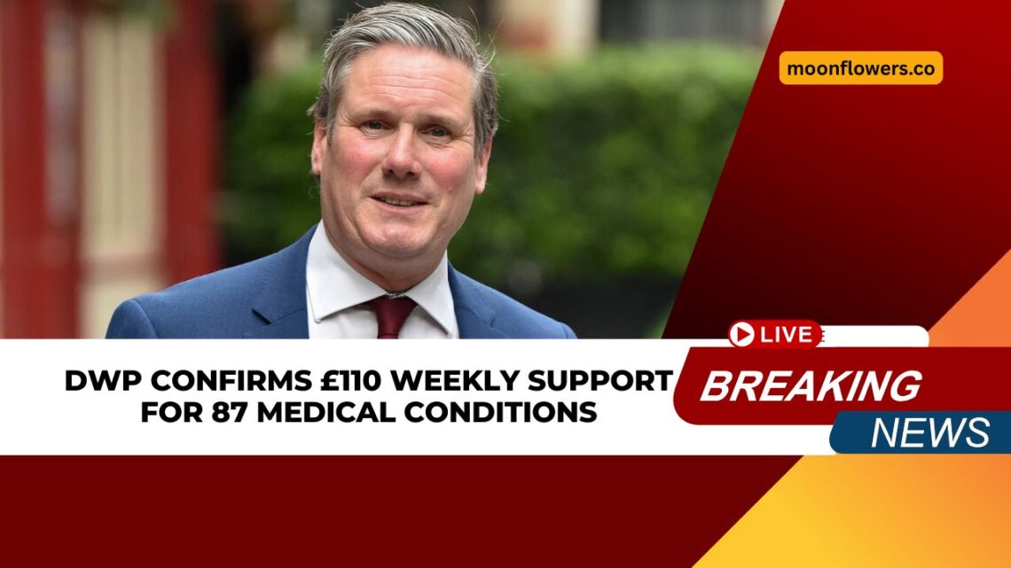 DWP Confirms £110 Weekly Support for 87 Medical Conditions – Check If You Qualify