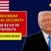 Maximum Social Security Benefit In 2025 - Comparing Age 62 vs 70 Payouts