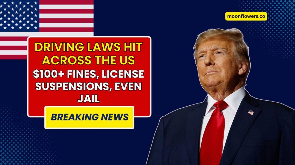 Seven New Driving Laws Just Hit Across The US – $100+ Fines, License Suspensions, Even Jail Time