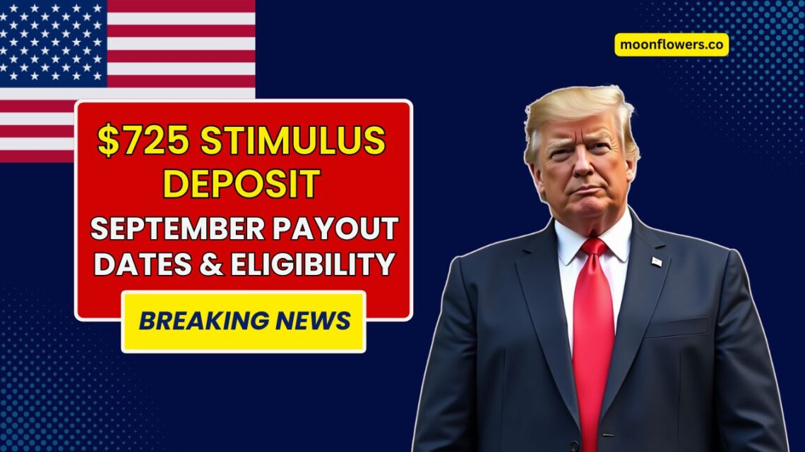 $725 Stimulus Deposit 2025 - September Payout Dates, Eligibility Rules & How To Get Yours