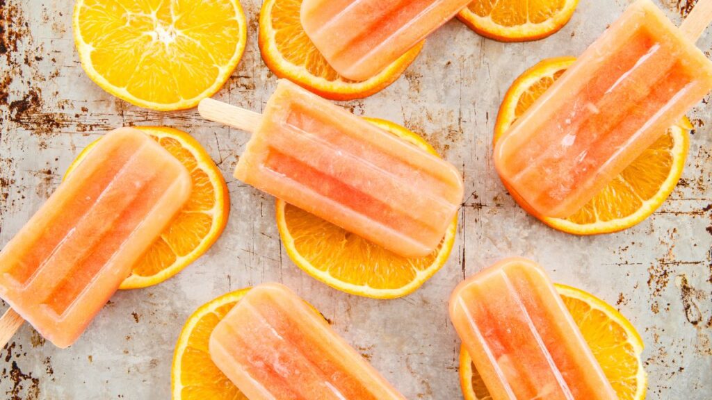 Saffron & Rose Popsicles