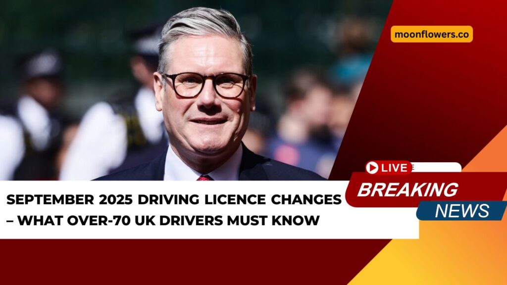 September 2025 Driving Licence Changes – What Over-70 UK Drivers Must Know