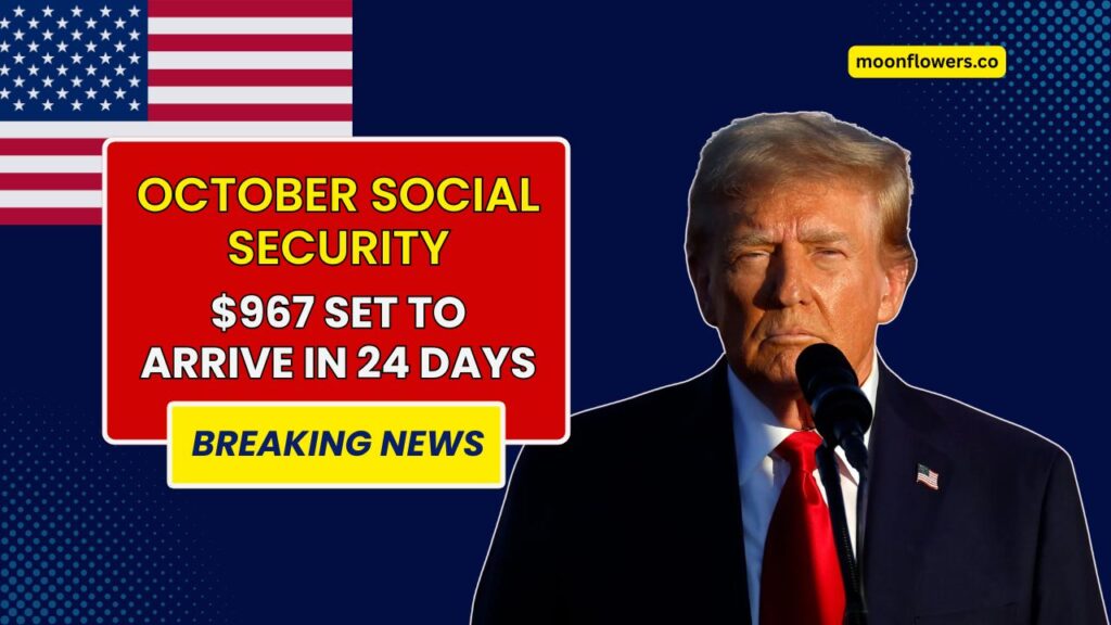 October Social Security Direct Payment of $967 Set to Arrive in 24 Days