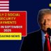 Only 2 Social Security Payments Left In September – See The Complete Schedule