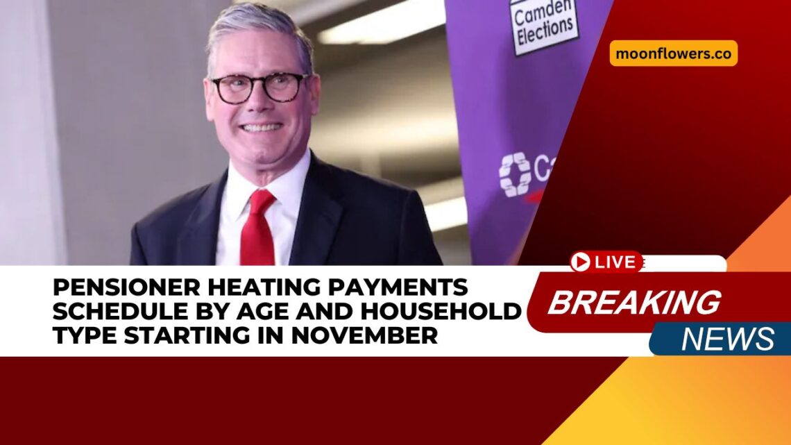 Pensioner Heating Payments Schedule by Age and Household Type Starting in November