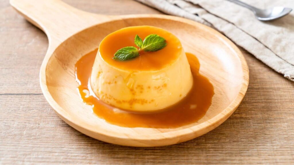 Saffron Flan