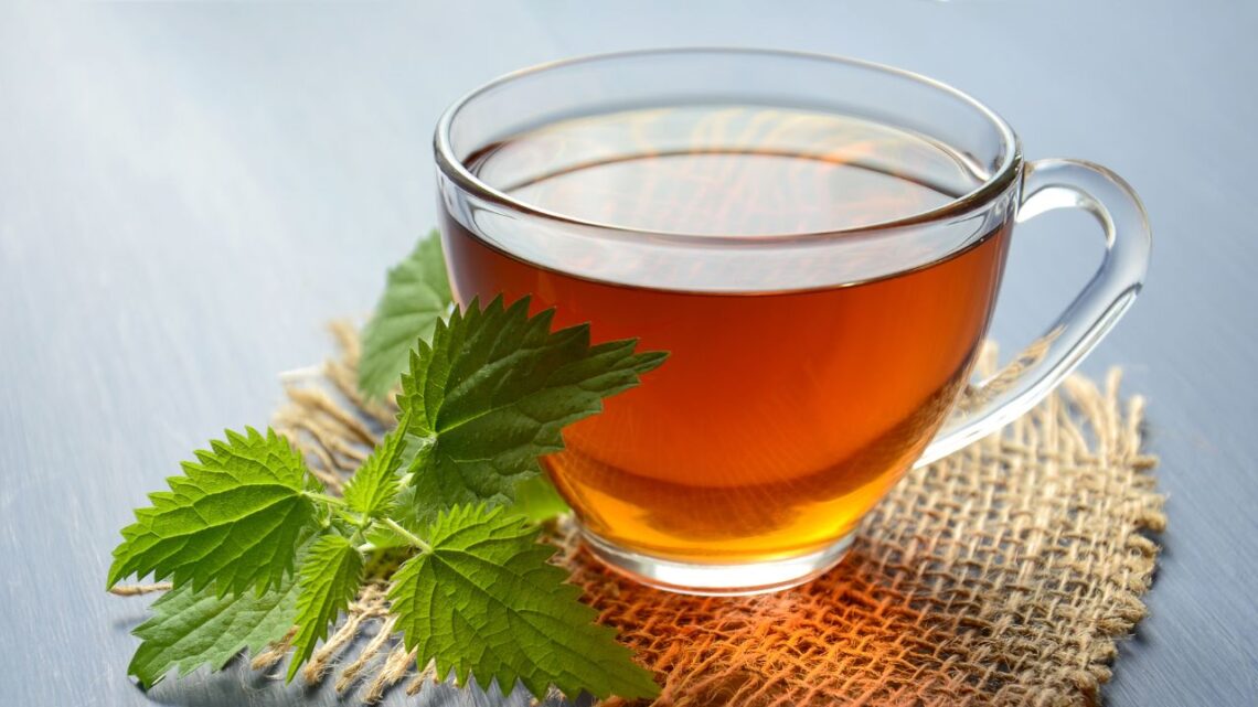 Saffron Mint Tea