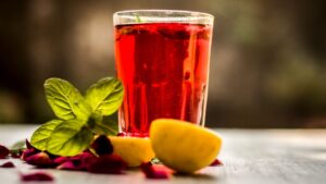 Saffron Sharbat Cocktail
