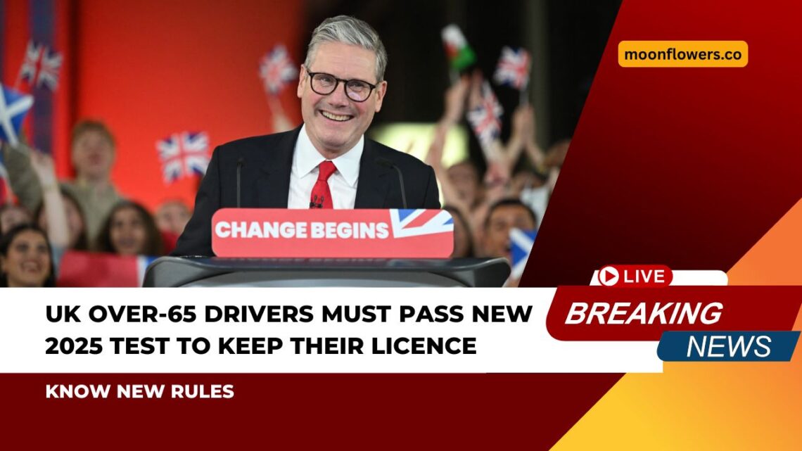 UK Over-65 Drivers Must Pass New 2025 Test To Keep Their Licence